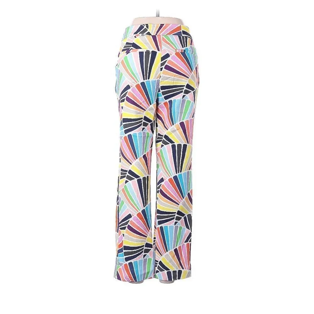 Trina Turk‎ Geometric Haute Havana Moss Coppelia Pants